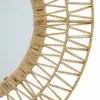Wandspiegel aus Rattan, naturfarben Wandspiegel aus Rattan, naturfarben