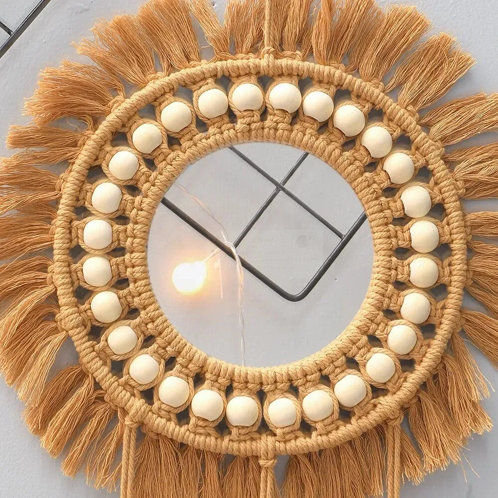 Filigranes Makramee trifft robustes Rattan