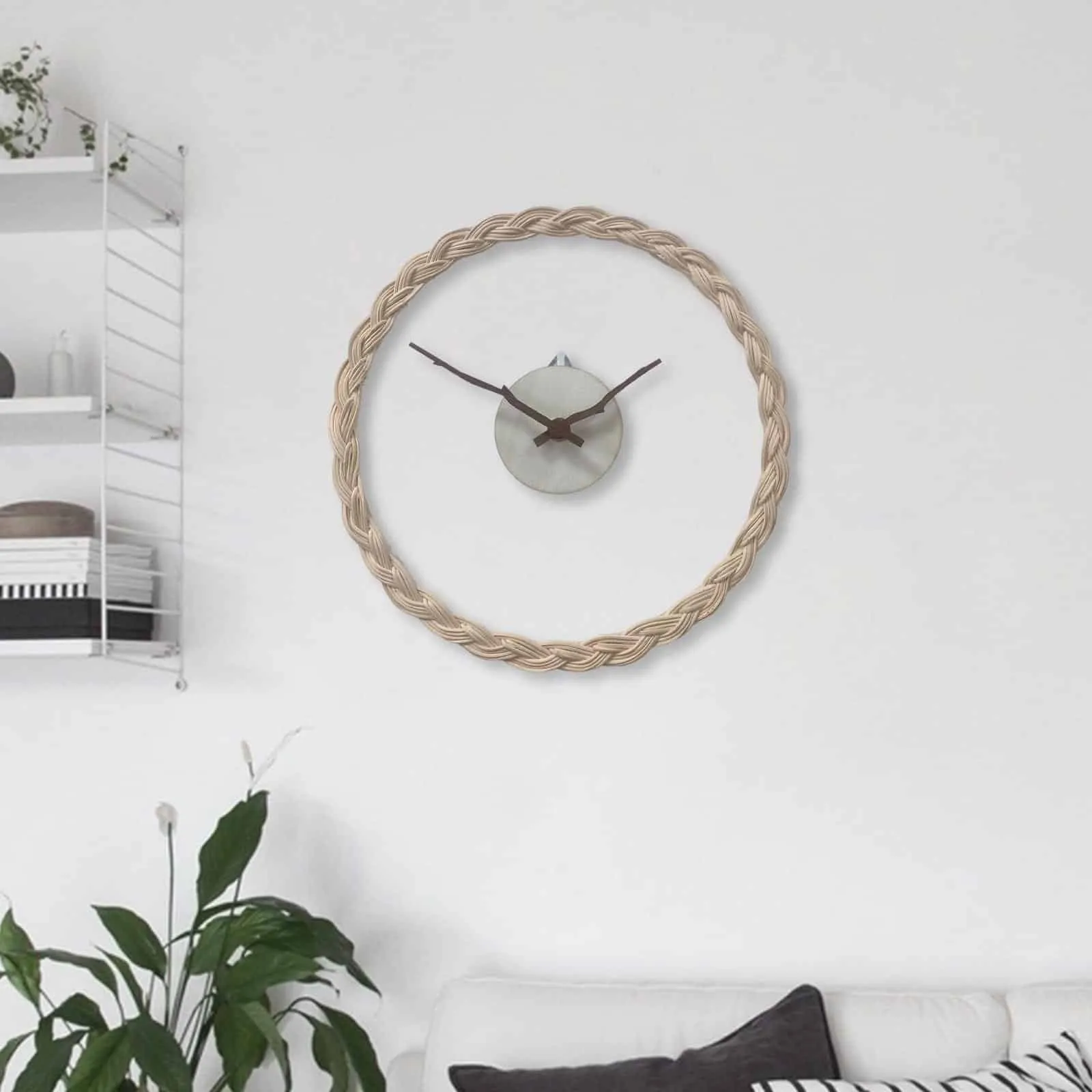 Robustes Rattan, klares Design