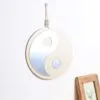 Yin-Yang-Wandspiegel aus Holz Yin-Yang-Wandspiegel aus Holz